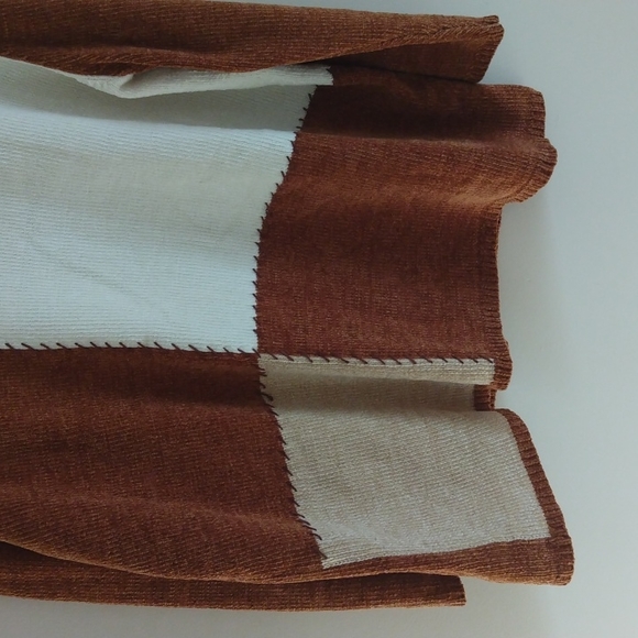 LIZ & Me Womens Plus color block sweater Sz 3X - Picture 2 of 8